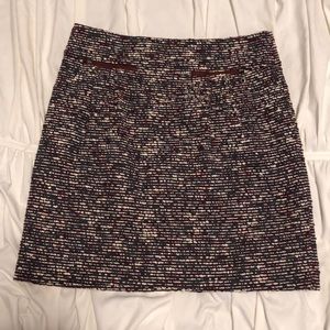 Loft textured mini skirt